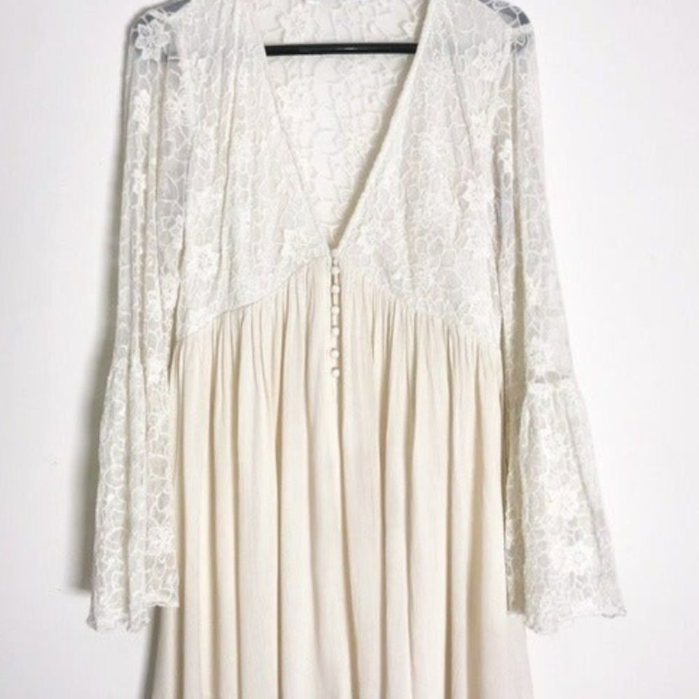 Sleeve Lace Dress Size Small